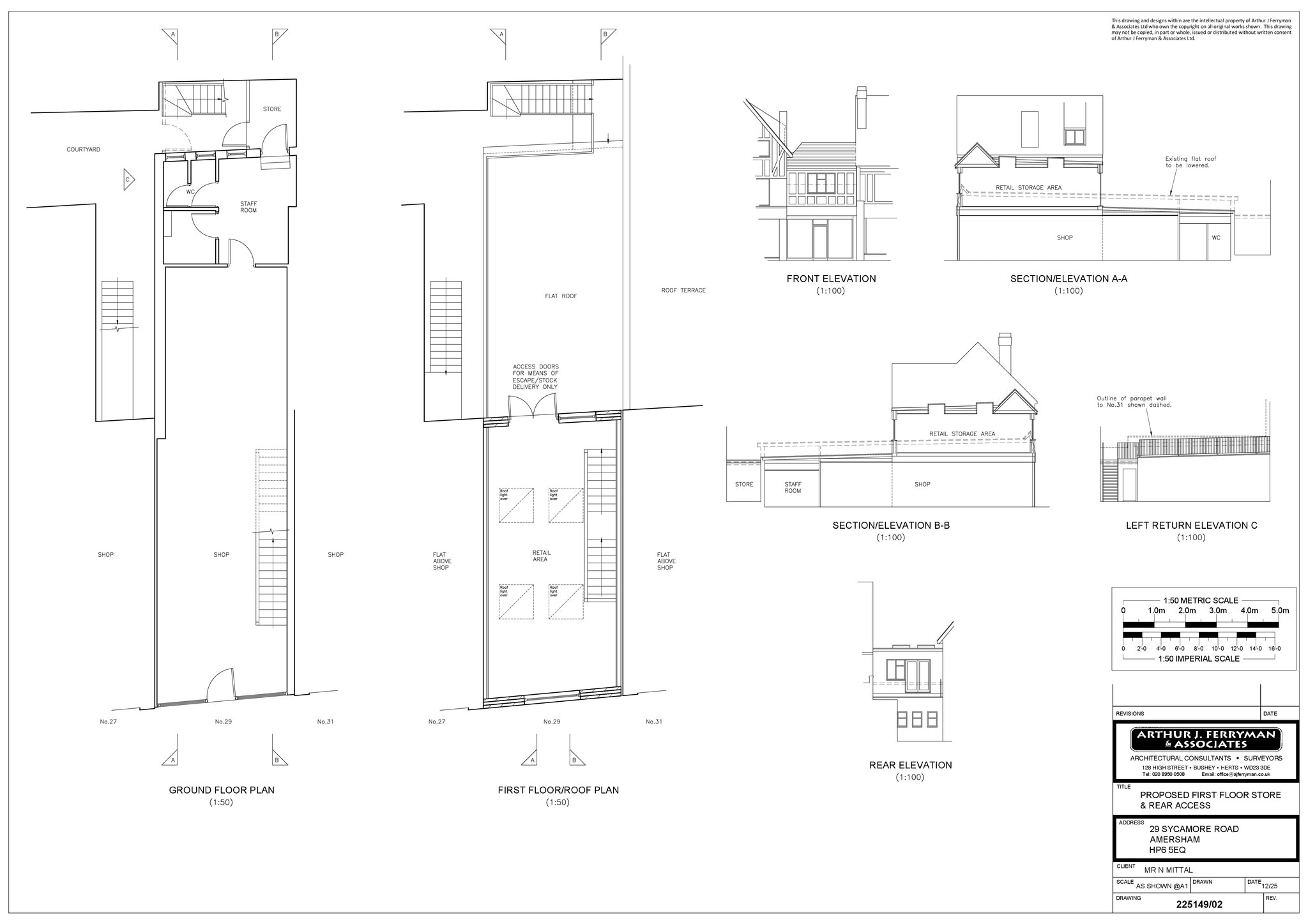 29 Sycamore Rd, Amersham for lease Floor Plan- Image 1 of 6