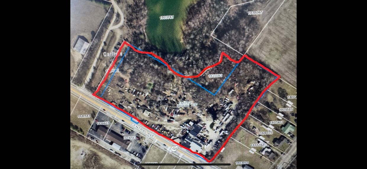 330 Central Ave, Carlisle, OH à vendre Aérien- Image 1 de 1