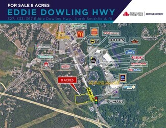 Plus de détails pour 367 Eddie Dowling Hwy, North Smithfield, RI - Terrain à vendre