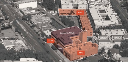 4142 Lankershim Blvd, North Hollywood, CA - Aerial  map view - Image1