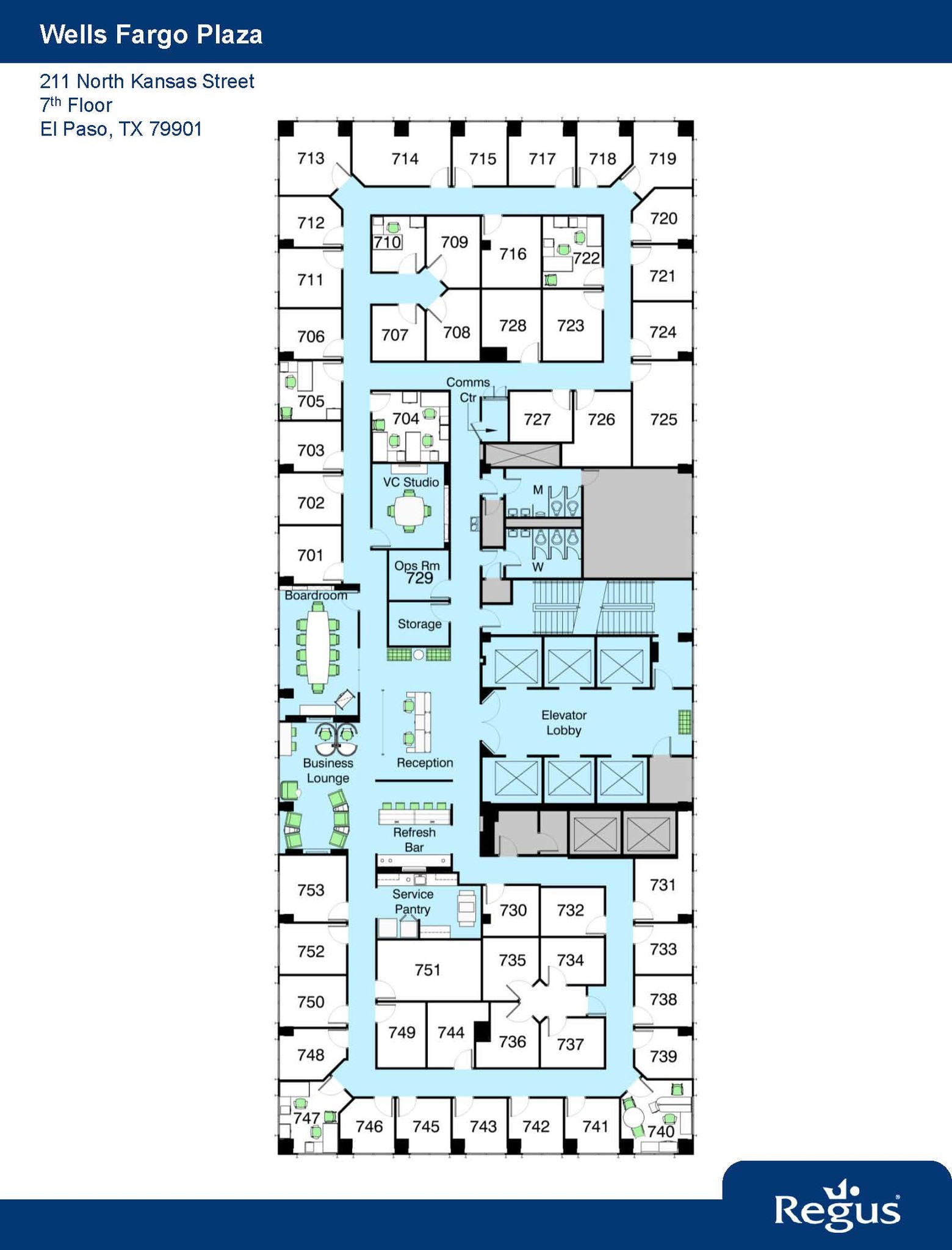 221 N Kansas St, El Paso, TX for lease Floor Plan- Image 1 of 1