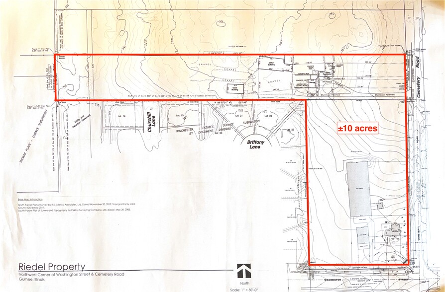 16530 Washington, Gurnee, IL for sale - Site Plan - Image 2 of 11