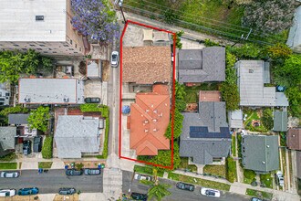 2516 Elsinore St, Los Angeles, CA - Aérien  Vue de la carte