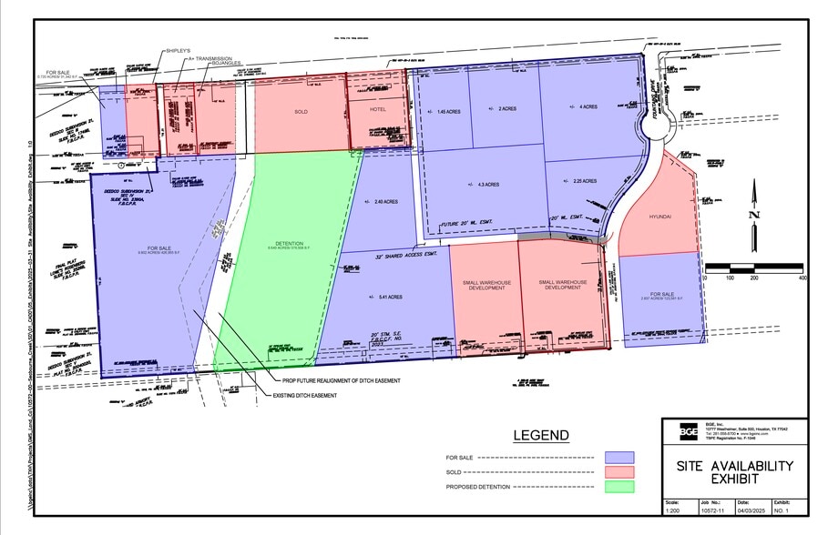 US 59 & Hwy 36, Rosenberg, TX for sale - Site Plan - Image 3 of 4