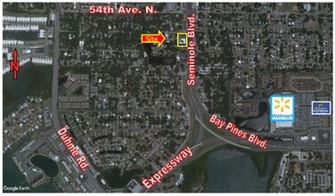 5290 Seminole Blvd, Saint Petersburg, FL - Aerial map view