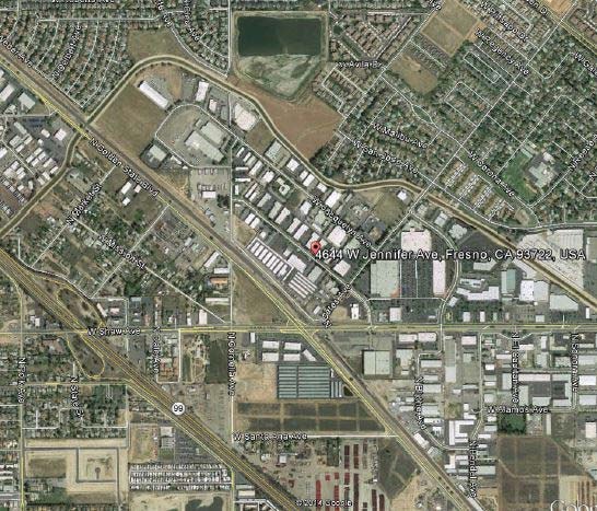 4644 W Jennifer Ave, Fresno, CA for lease - Aerial - Image 2 of 4
