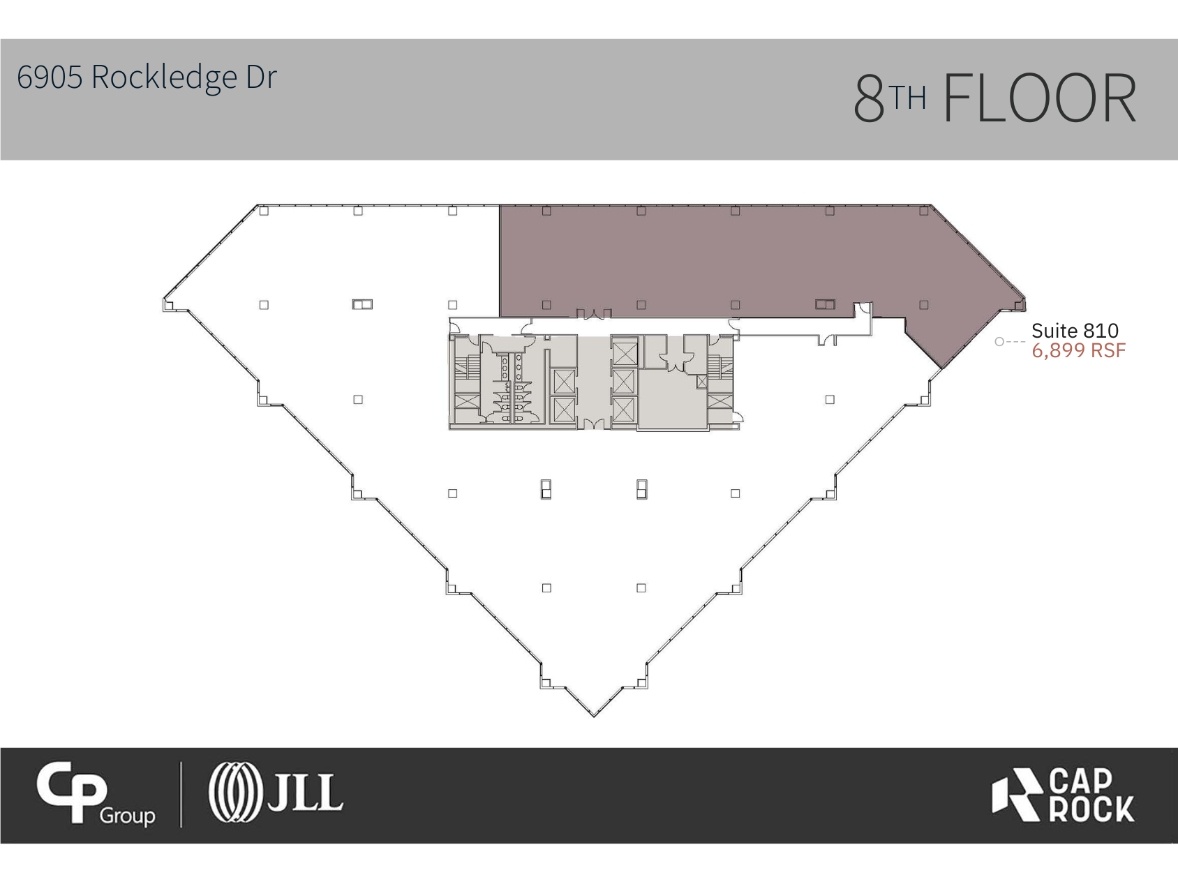 6903 Rockledge Dr, Bethesda, MD à louer Plan d’étage- Image 1 de 1