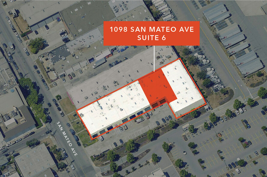 1098 San Mateo Ave, South San Francisco, CA for lease - Building Photo - Image 2 of 5