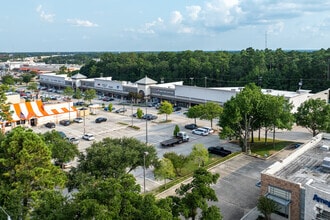 2105-2129 W Davis St, Conroe, TX - AERIAL  map view