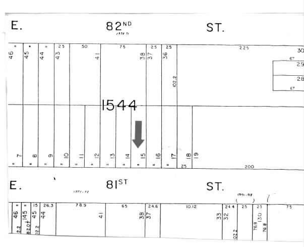 337 E 81st St, New York, NY for lease - Plat Map - Image 3 of 7