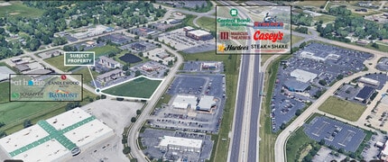 1316 Park Plaza Dr., O'Fallon, IL - AERIAL  map view