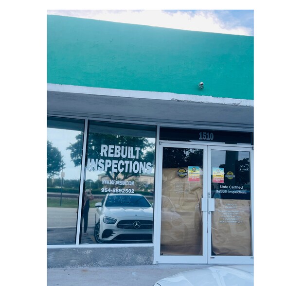 1510-1512 N Dixie Hwy, Hollywood, FL à louer - Photo du bâtiment - Image 2 de 8