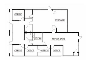 23785 Cabot Blvd, Hayward, CA à louer Plan d’étage- Image 1 de 1