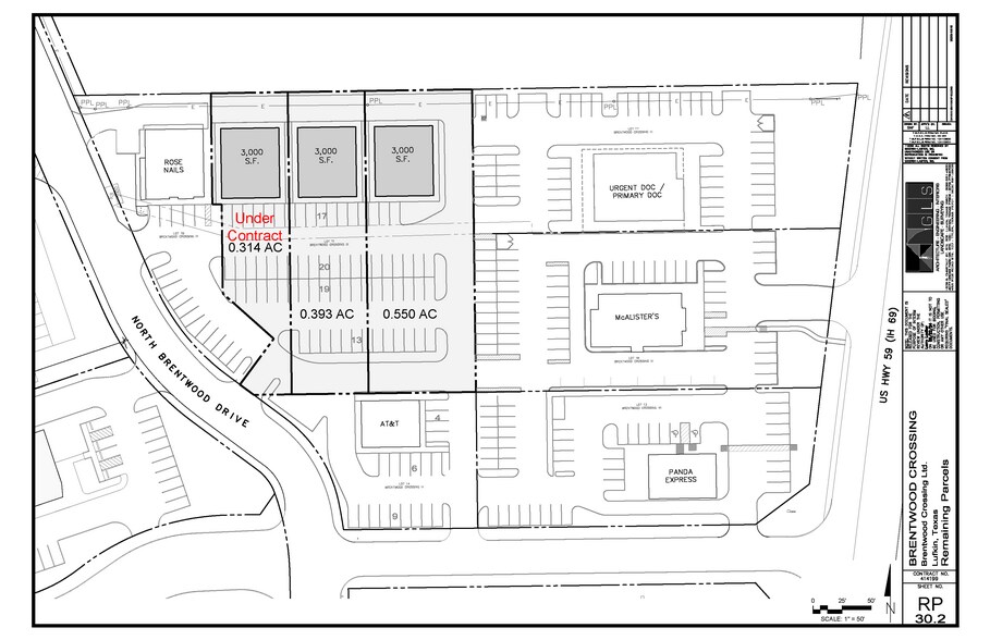 510 & 514 N Brentwood Drive, Lufkin, TX à vendre - Autre - Image 3 de 5