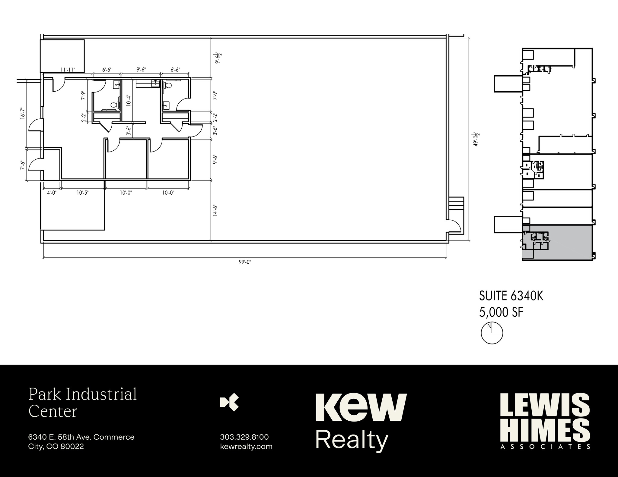 6000 E 58th Ave, Commerce City, CO à louer Plan de site- Image 1 de 1