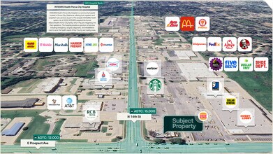 2908 N 14th St, Ponca City, OK - AERIAL  map view - Image1