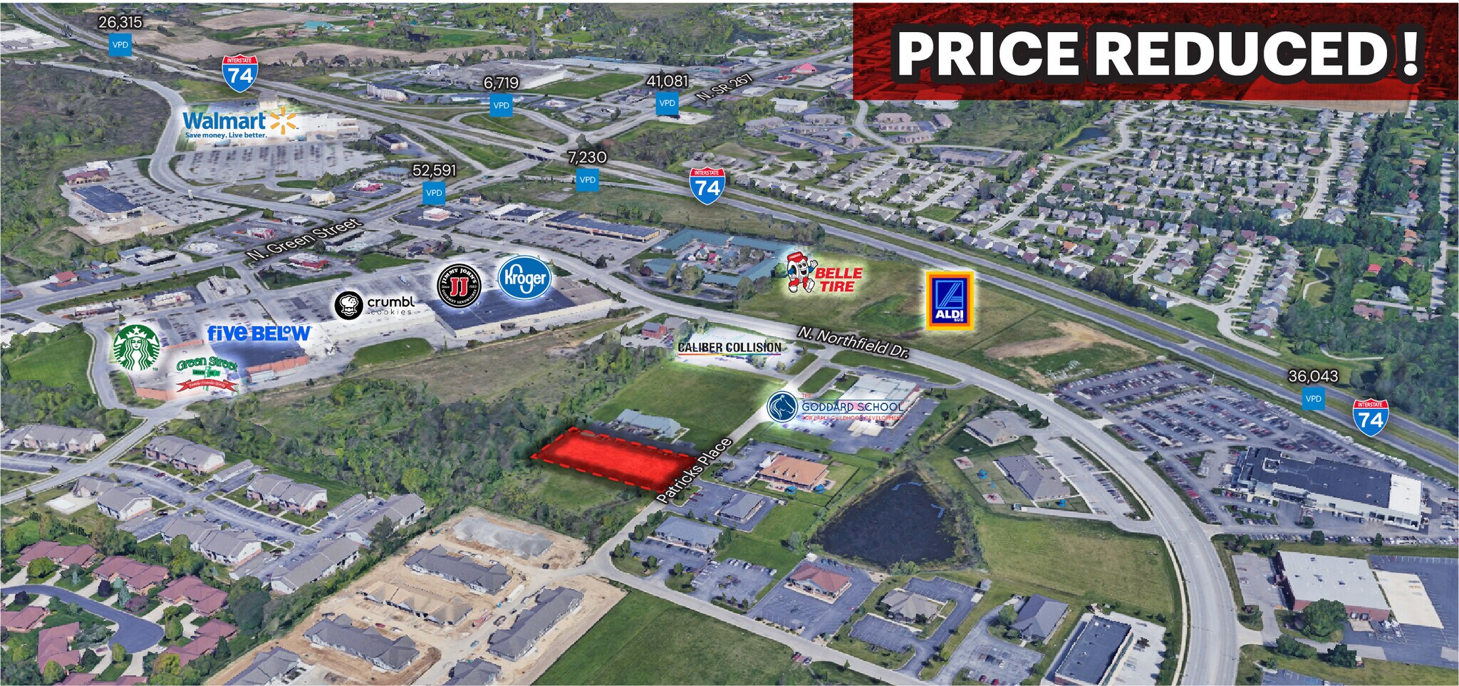 1030 Patrick Pl, Brownsburg, IN à vendre Photo du bâtiment- Image 1 de 5