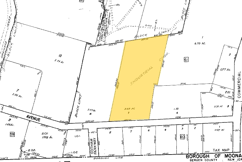 111 W Commercial Ave, Moonachie, NJ for sale - Plat Map - Image 2 of 2