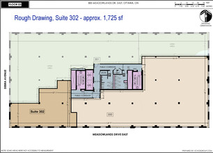 885 Meadowlands Dr, Ottawa, ON for lease Floor Plan- Image 1 of 1