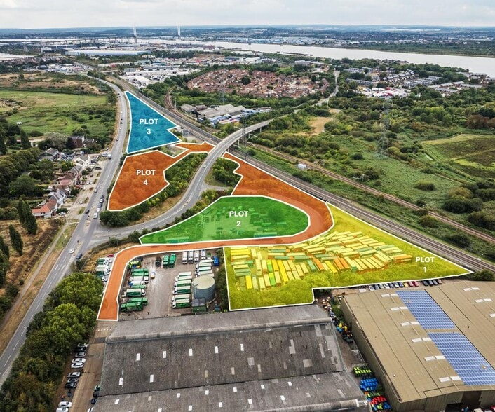 Purfleet Industrial Access Rd, South Ockendon à vendre - Aérien - Image 3 de 4