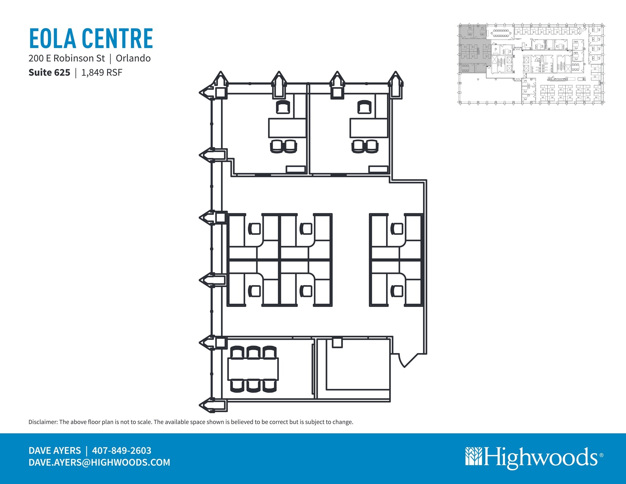 200 E Robinson St, Orlando, FL for lease Site Plan- Image 1 of 1