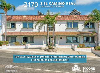 Plus de détails pour 2170 S El Camino Real, Oceanside, CA - Bureau à vendre