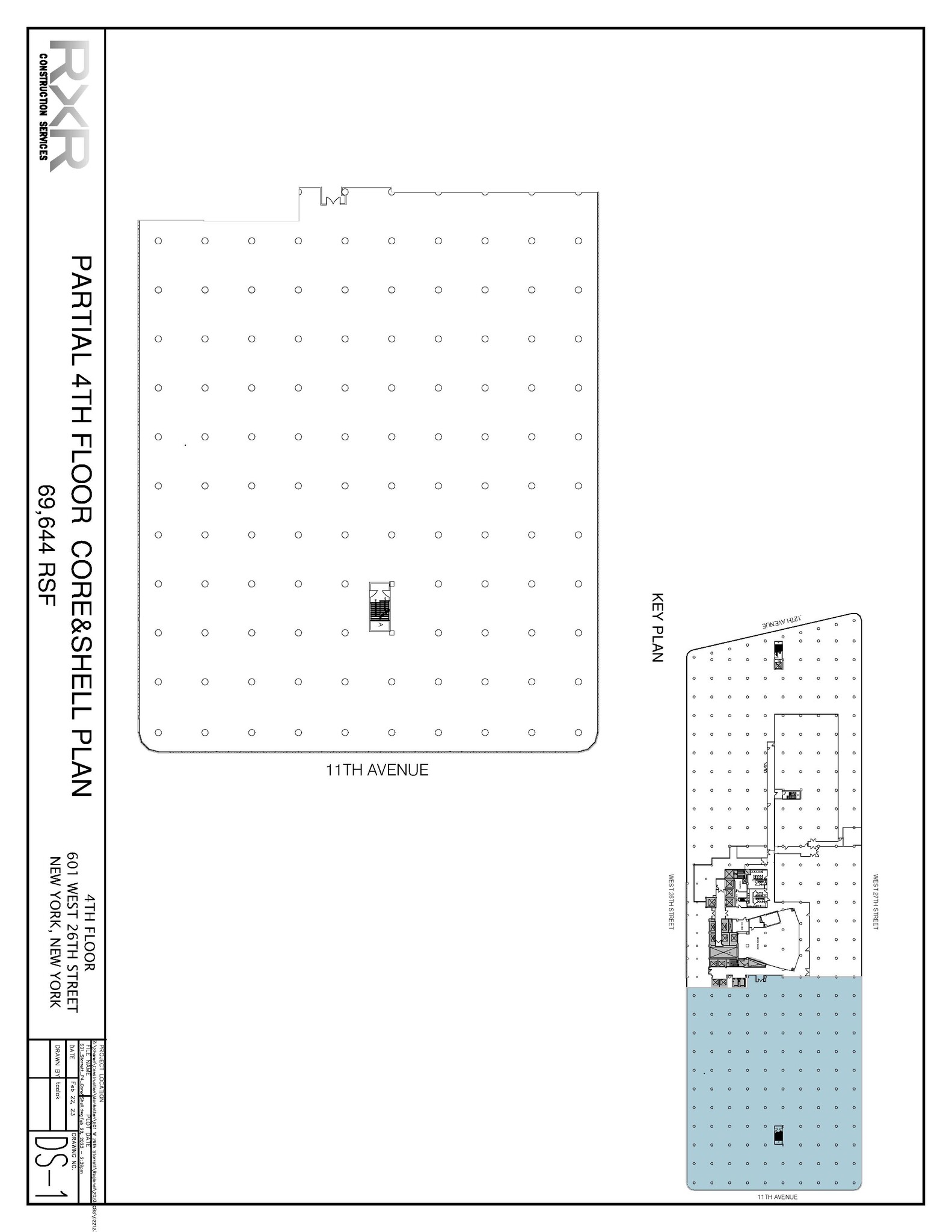 601 W 26th St, New York, NY for lease Floor Plan- Image 1 of 1