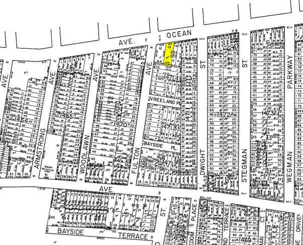 450-452 Ocean Ave, Jersey City, NJ à vendre - Plan cadastral - Image 2 de 12