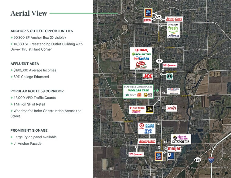 11830-11840 S State Route 59, Plainfield, IL à louer - Photo du bâtiment - Image 3 de 5