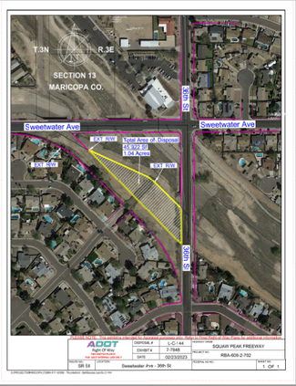 More details for SWC Sweetwater Ave & 36th St, Phoenix, AZ - Land for Sale