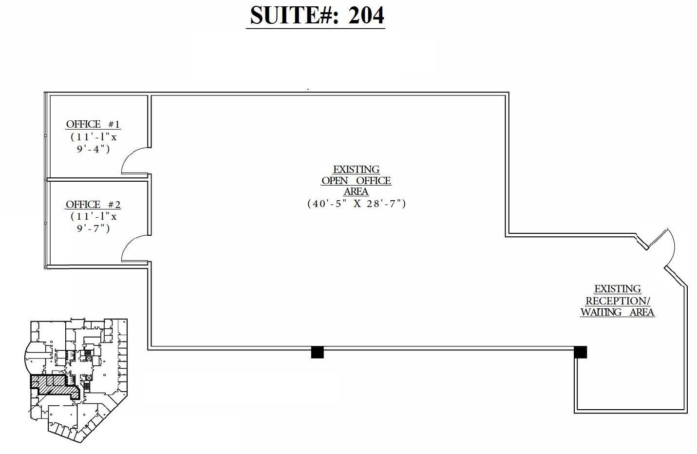 4365 Route 1 S, Princeton, NJ à louer Plan d’étage- Image 1 de 1