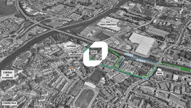 Wambrechies - Aérien  Vue de la carte