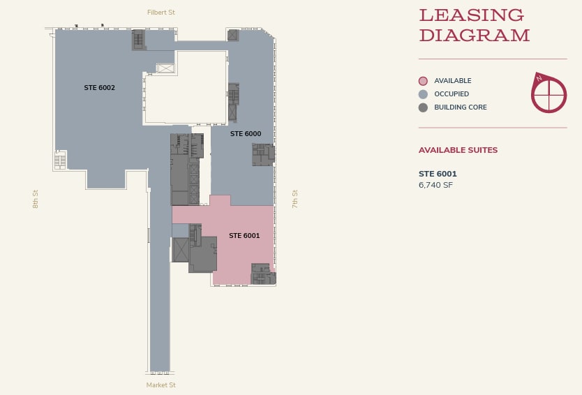 701 Market St, Philadelphia, PA for lease Floor Plan- Image 1 of 1