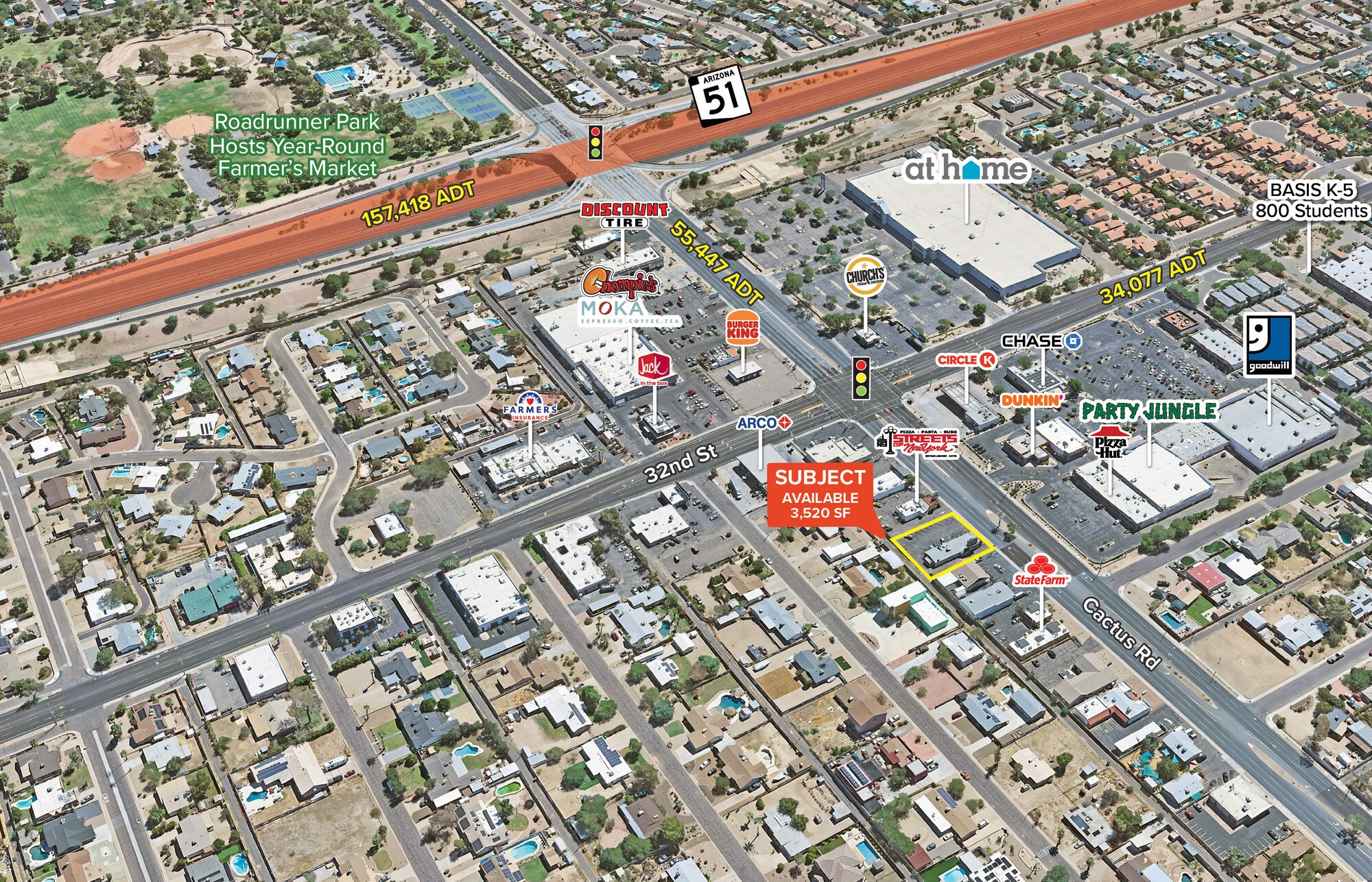 3114 E Cactus Rd, Phoenix, AZ à vendre Photo principale- Image 1 de 8