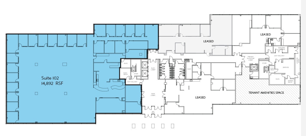 55 Capital Blvd, Rocky Hill, CT à louer Plan d’étage- Image 1 de 1