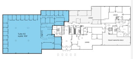 55 Capital Blvd, Rocky Hill, CT à louer Plan d’étage- Image 1 de 1