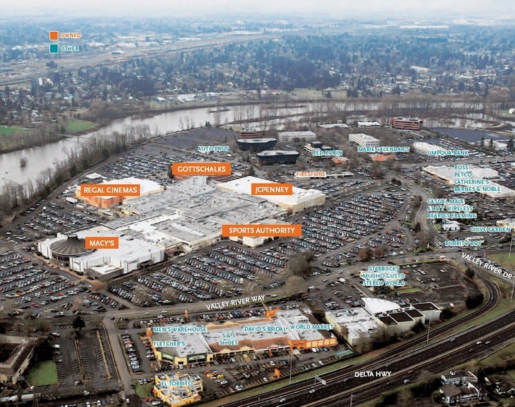 293 Valley River Ctr, Eugene, OR à louer - Aérien - Image 2 de 7