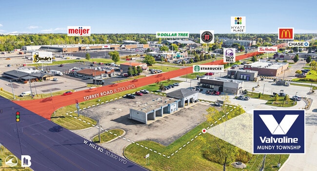 Plus de détails pour 2525 W Hill Rd, Flint, MI - Commerce de détail à vendre