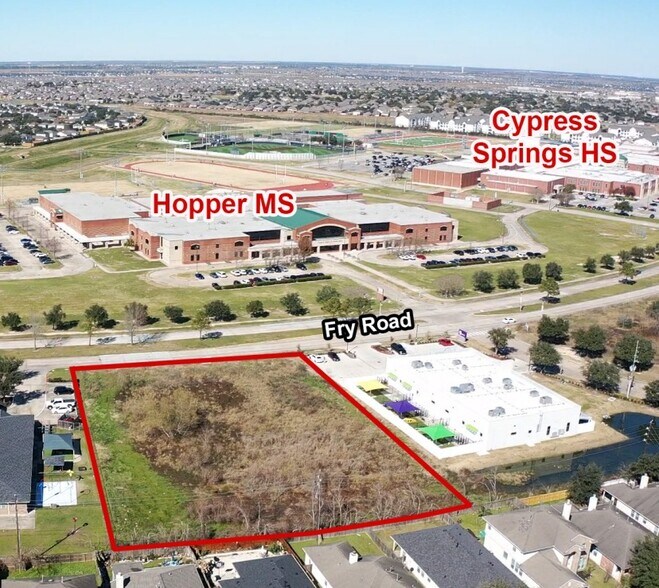 Fry Rd, Cypress, TX à vendre - Aérien - Image 2 de 2