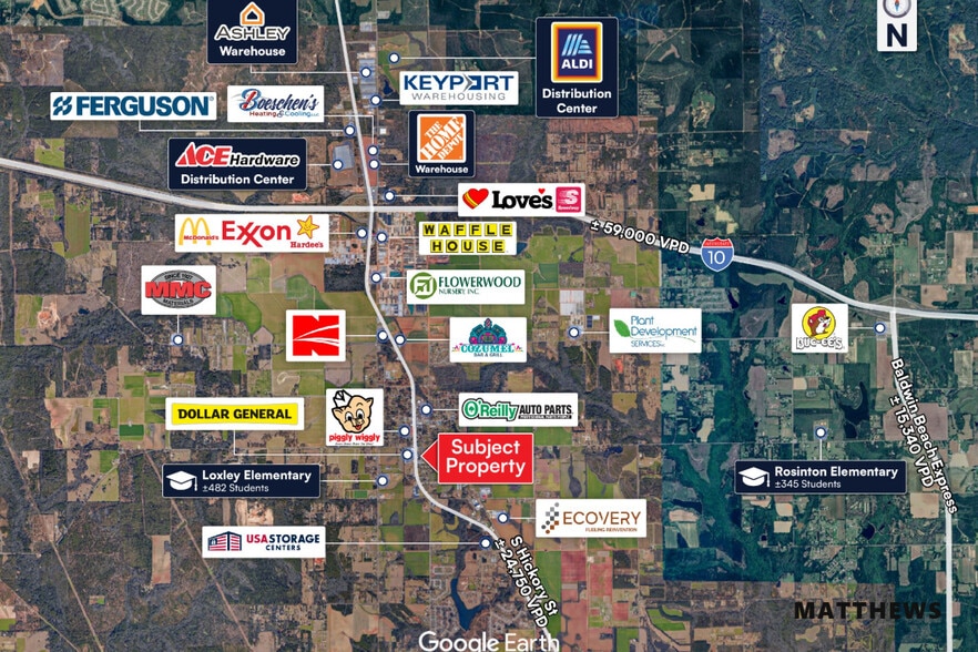 3215 S Hickory St, Loxley, AL for lease - Building Photo - Image 2 of 2