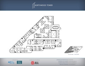 5757 Alpha Rd, Dallas, TX à louer Plan d’étage- Image 1 de 1