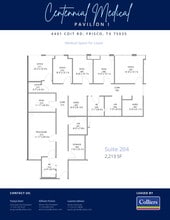 4401 Coit Rd, Frisco, TX à louer Plan d’étage- Image 1 de 1