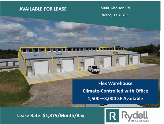Plus de détails pour 5000 Gholson Rd, Waco, TX - Local d'activités à louer