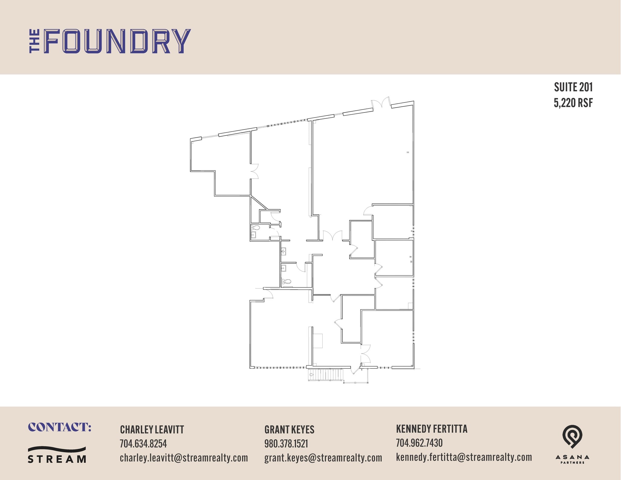 601 S Cedar St, Charlotte, NC for lease Floor Plan- Image 1 of 1