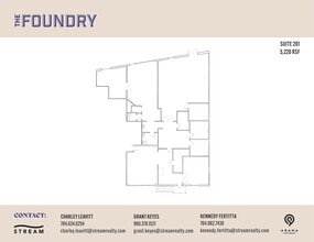 601 S Cedar St, Charlotte, NC for lease Floor Plan- Image 1 of 1