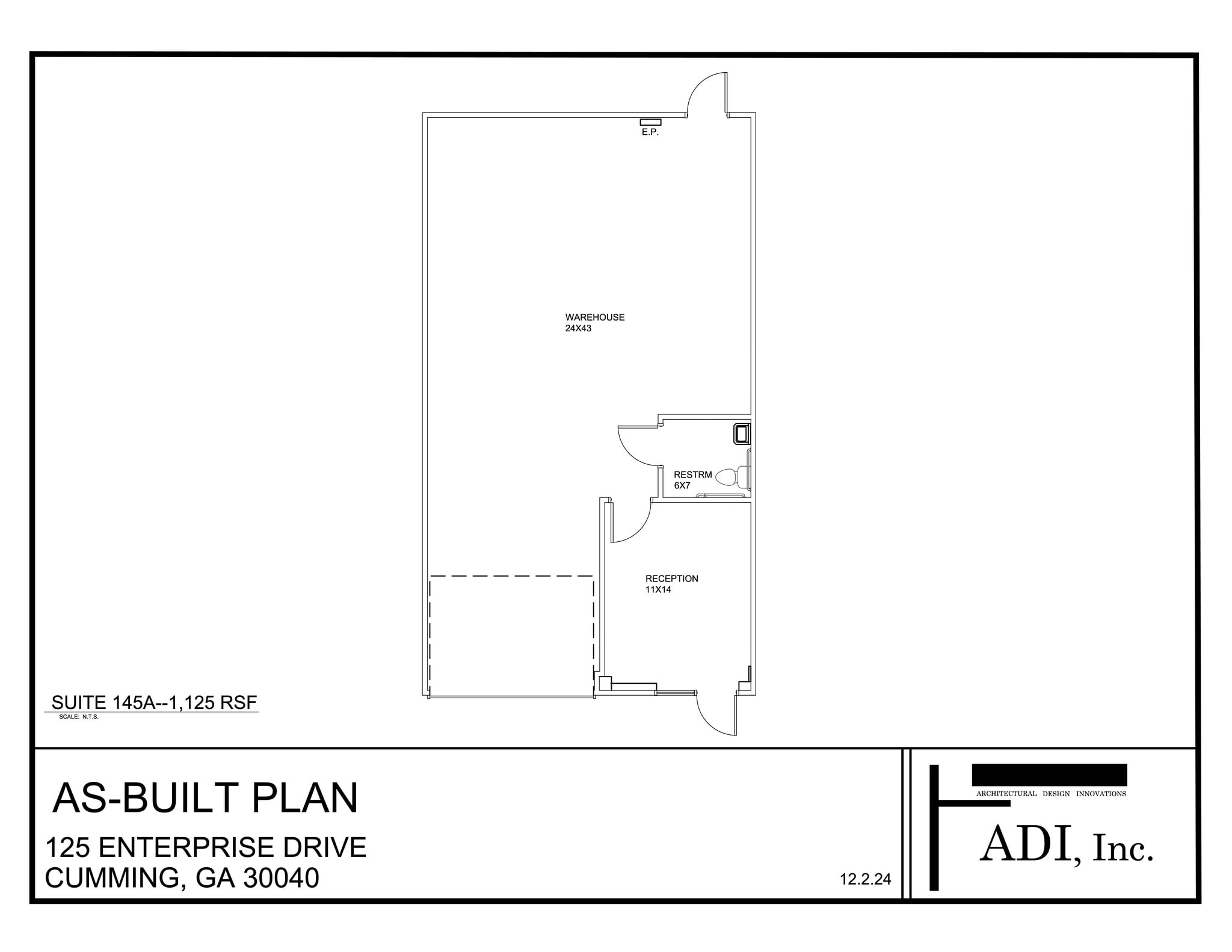 105 Enterprise Dr, Cumming, GA for lease Site Plan- Image 1 of 1