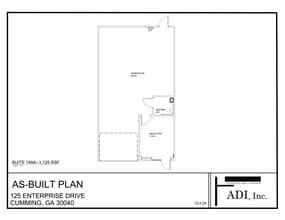 105 Enterprise Dr, Cumming, GA for lease Site Plan- Image 1 of 1