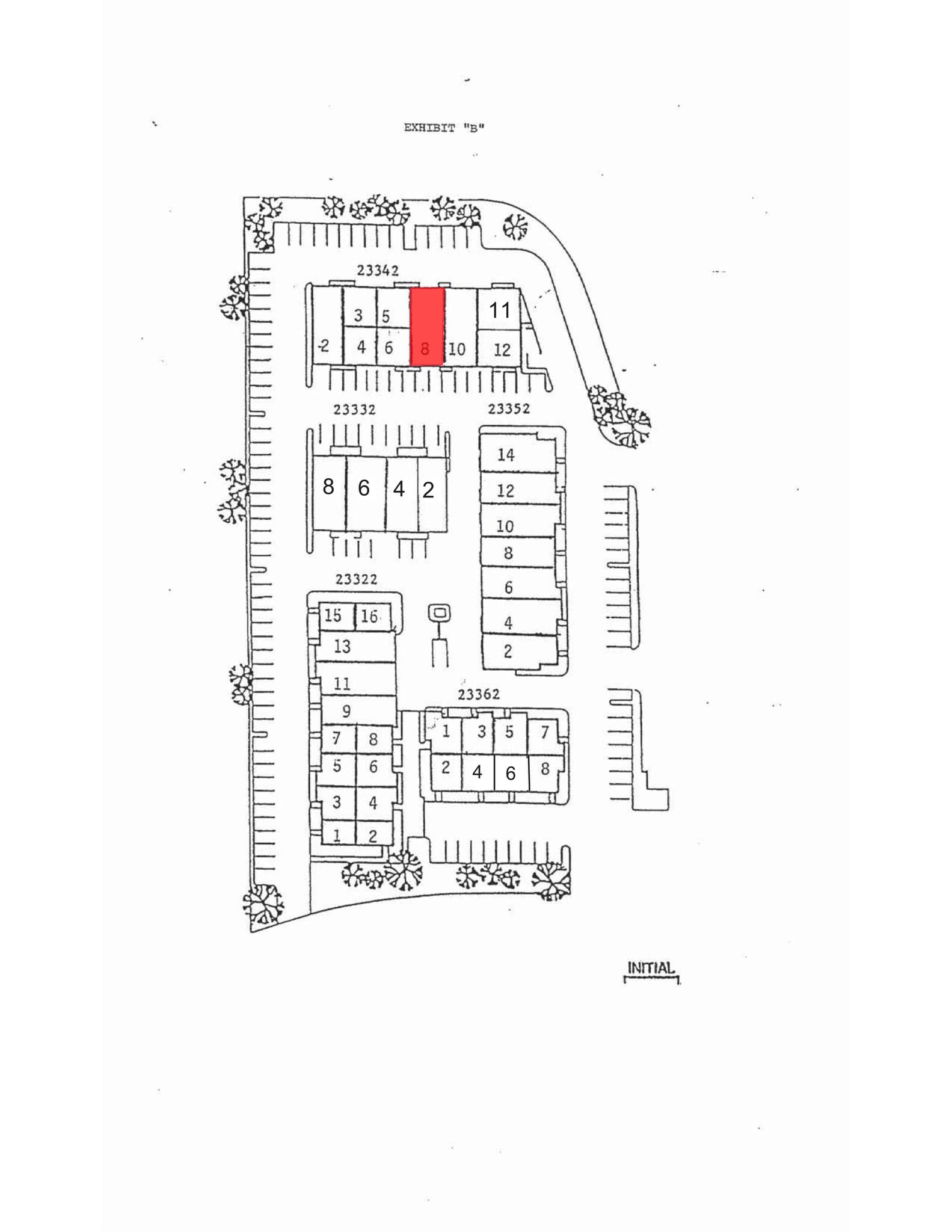 23342 Peralta Dr, Laguna Hills, CA à louer Plan de site- Image 1 de 1