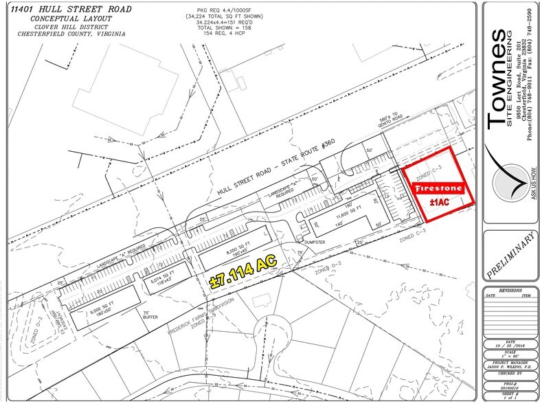 11321-11401 Hull Street Rd, Midlothian, VA à vendre - Aérien - Image 2 de 2