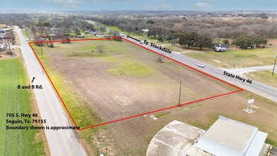 00 46 TX Hwy, Seguin, TX - Aérien Vue de la carte - Image1